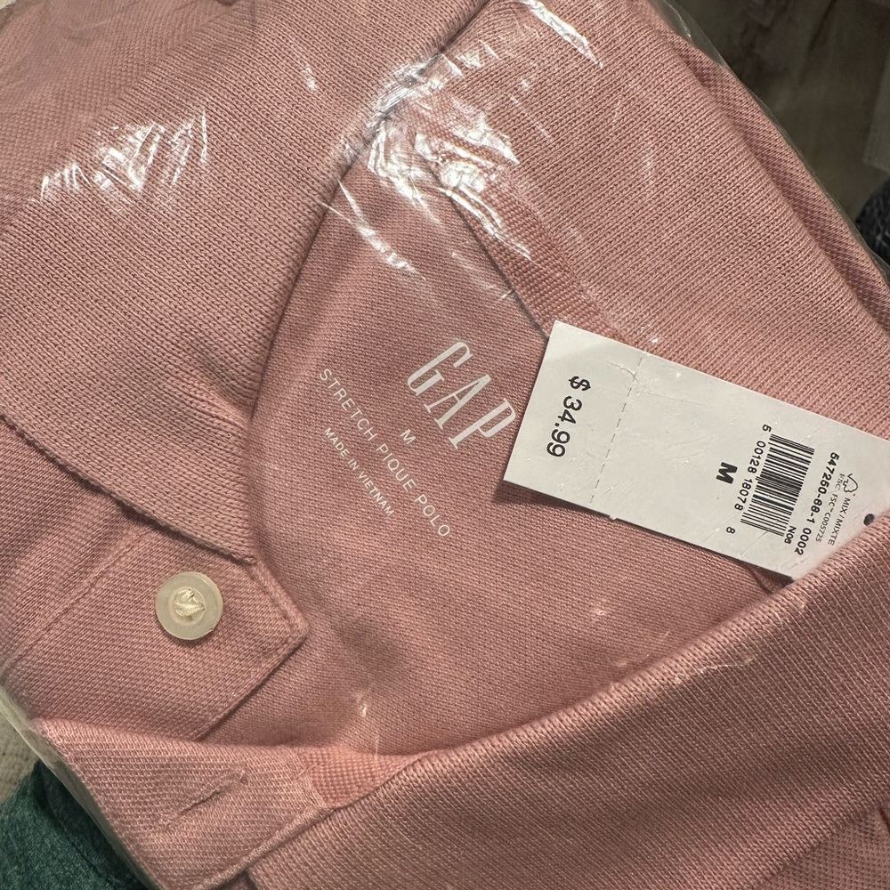 Brand New Gap Stretch Pique Polo